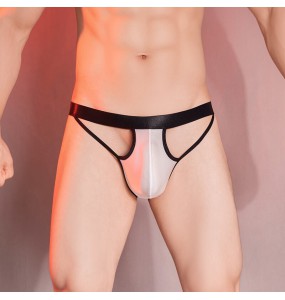 Feeetmoi - Men's Hollow-Out Buttocks Underwear (White)